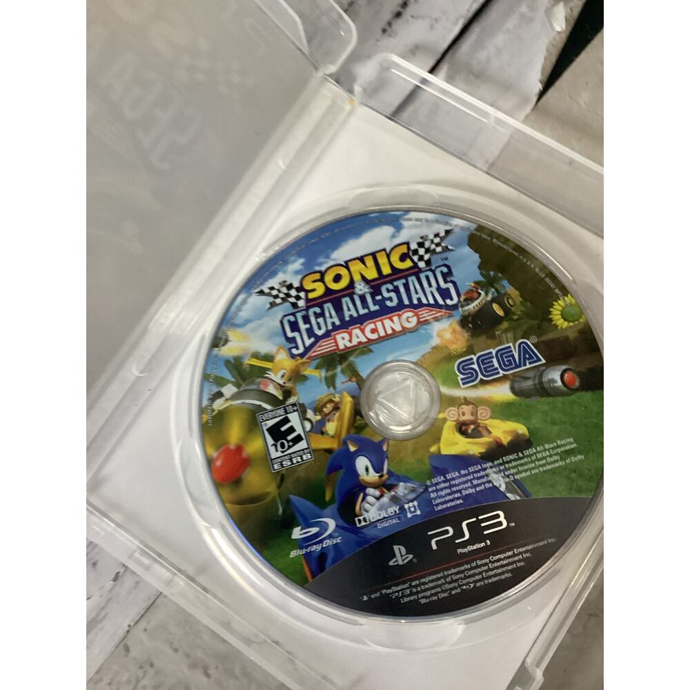 Sonic & Sega All-Stars Racing (Sony PlayStation 3, 2010)
